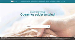 Desktop Screenshot of infermeravirtual.com